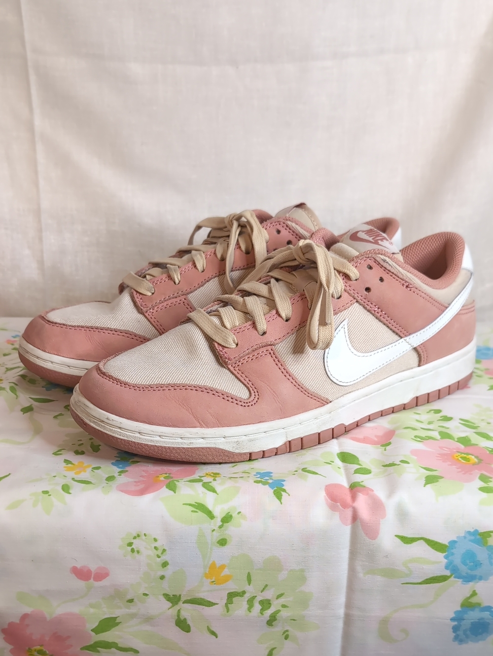 Nike Dunk Low PRM 'Red Stardust' mens 10